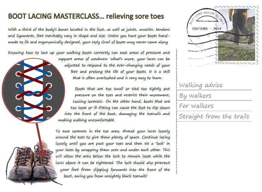 Boot lacing masterclass